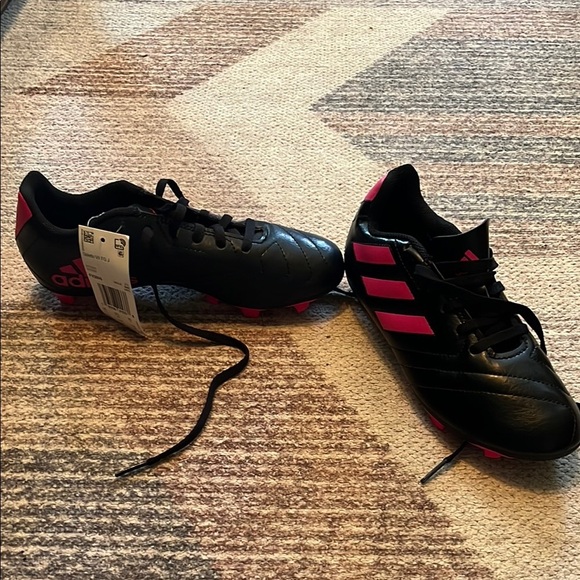 adidas Other - Adidas Black and Pink Soccer Cleats NwT